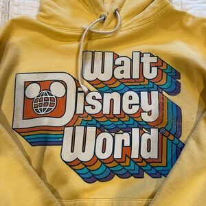 Walt Disney World Yellow Hoodie